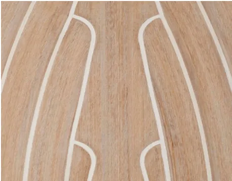 Synthetic Teak, the Scrubbed White version