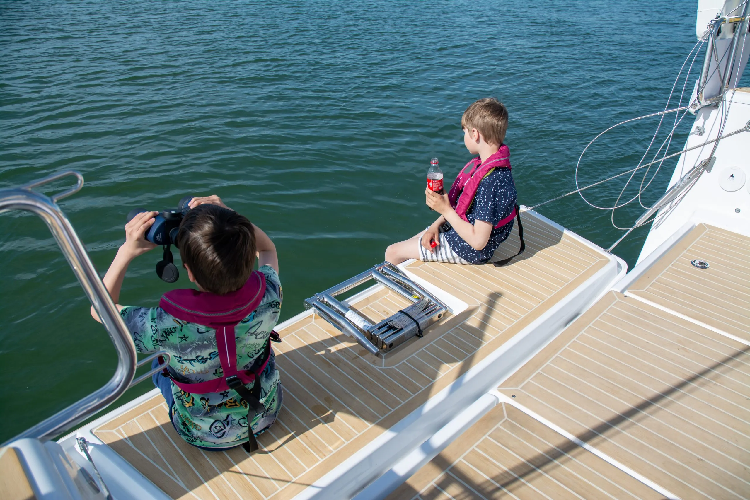 With Charlotte, Children and a Dog
