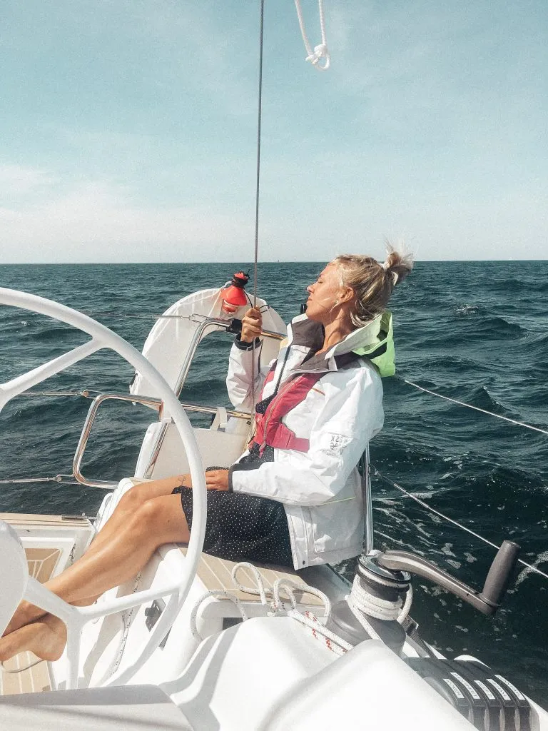 Charlotte on our HanseYachts Hanse 388, s/y Charlotte