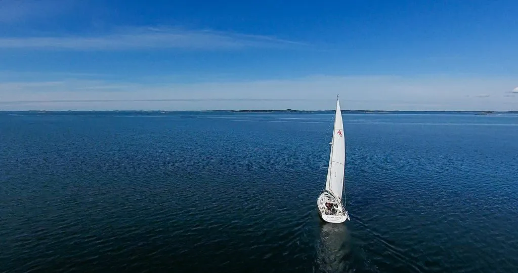 s/y Charlotte, Hanse 388 in the Archipelago Sea.